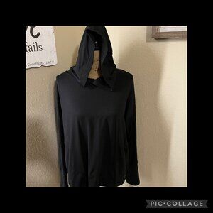 Zelos Black super soft hoodie